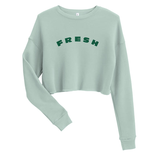 Fresh Crop Sweatshirt - Black Haze Shop